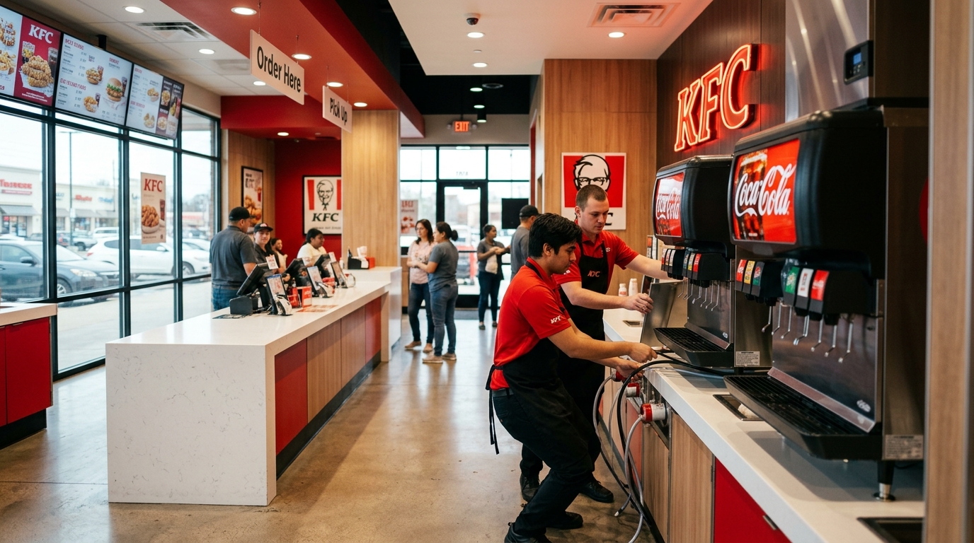 KFC shifts to Coca-Cola in U.S. in major beverage shake-up